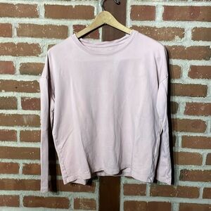 Madewell dusty rose shirt